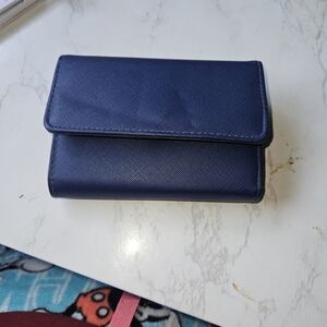 Elegant Navy Blue Women's Wallet